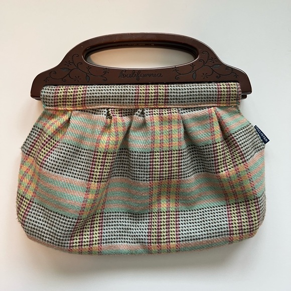 Hollister Bags Vintage Hollister Plaid Clutch Purse Poshmark